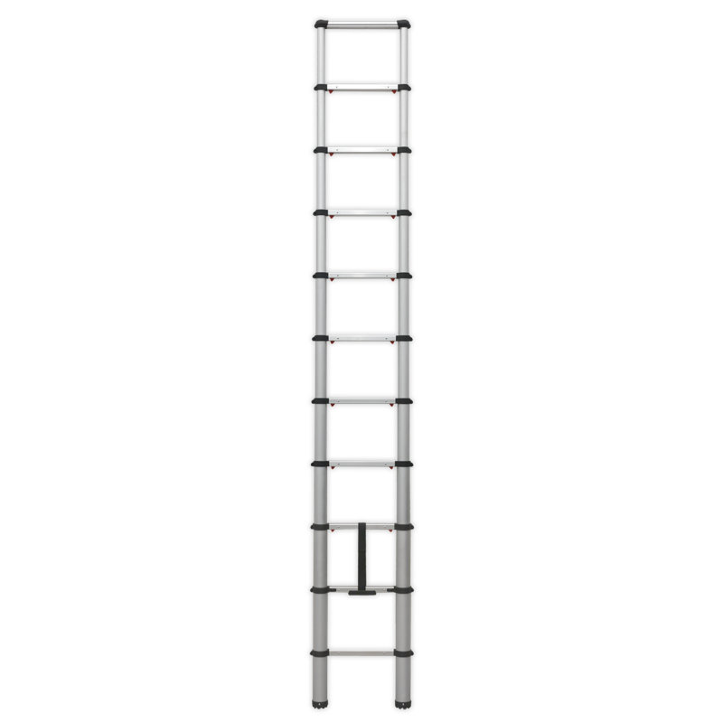 Maybery 11- Step Aluminium Lightweight Small Step Ladder