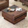 Ensemble de meuble télé et table basse 2 pièces Aadam