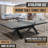 Joola Brighton Table Tennis and Dining Combo Table, Office Ping Pong Table with X-legs