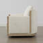 Fauteuil d'appoint pivotant rembourré Zenda-1280970306-1280970305