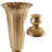 Metal Vase,  Champagne Flute Shape-1542232521