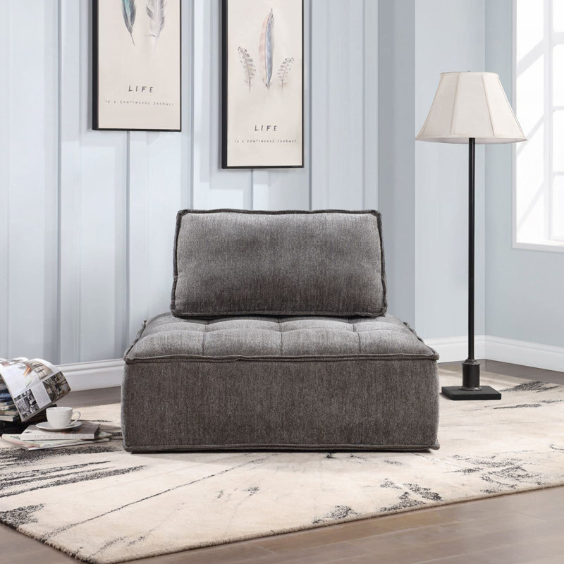 Chaise sans accoudoir pour modulaire modulaire