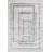 Jayden-Scott Geometric Gray/Blue Area Rug-194142444