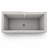 Rock Texture Rectangular Polystone Planter Box, Gray-800215129