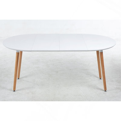 Extensible Table,Dinning Table,Wood Leg,100/140/180X100x75cm