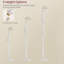 Rubberwood Freestanding 8 - Hook Coat Rack