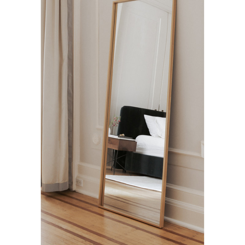 Tenney Black Metal Vertical Fog Free Mirror