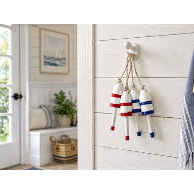 Ensemble de 2 balises décoratives avec cordes