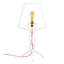 Lampe de table blanche 25,59 "Akram