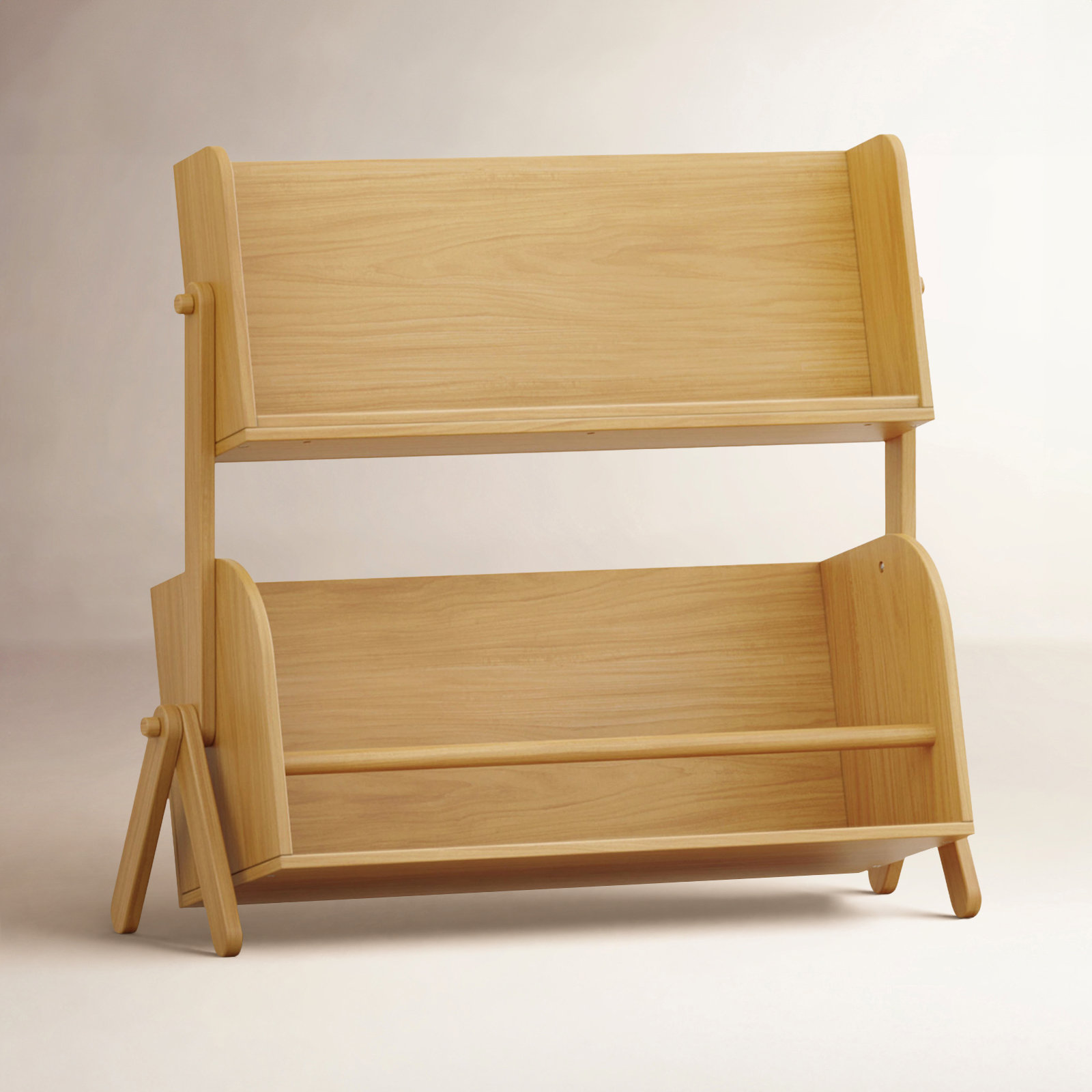 Tally Storage Bookcase, Honey