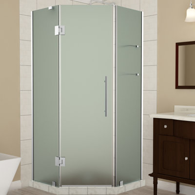 Merrick GS Hinged Frameless Shower Door