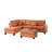 Castagna Upholstered L-Shaped Sectional Left Hand Facing-1401615426