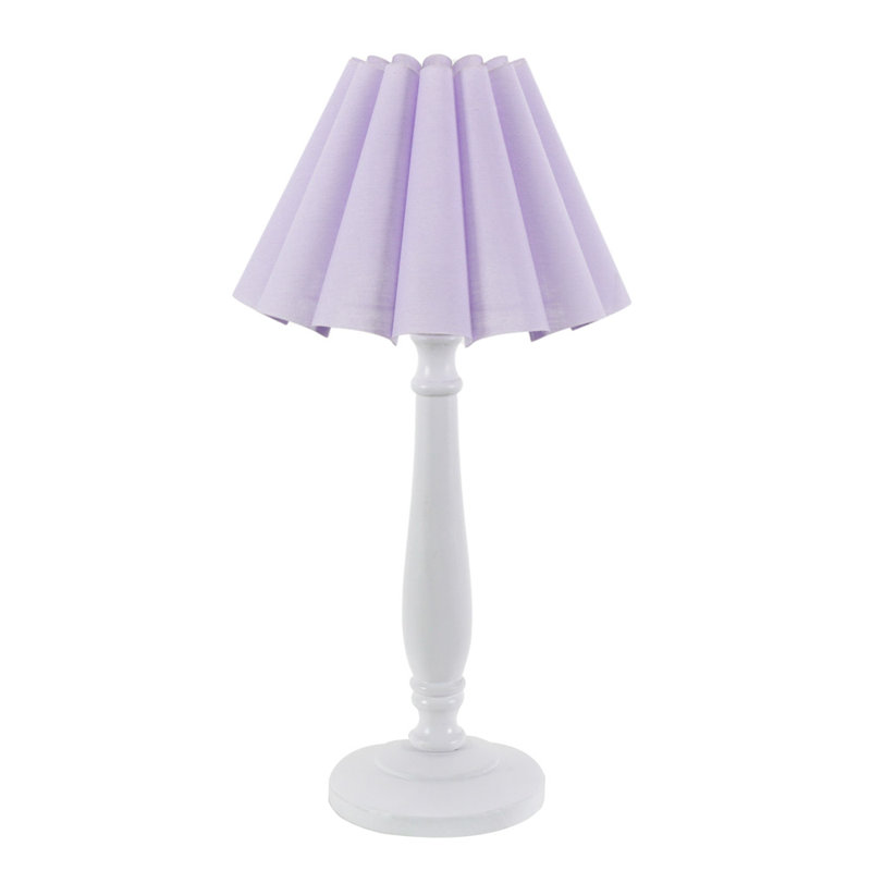 Rusne Table Lamp, White, Yes, Lilac