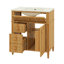 Meuble-lavabo 30 po avec lavabo, meuble-lavabo avec un tiroir rabattable et deux tiroirs-541385175