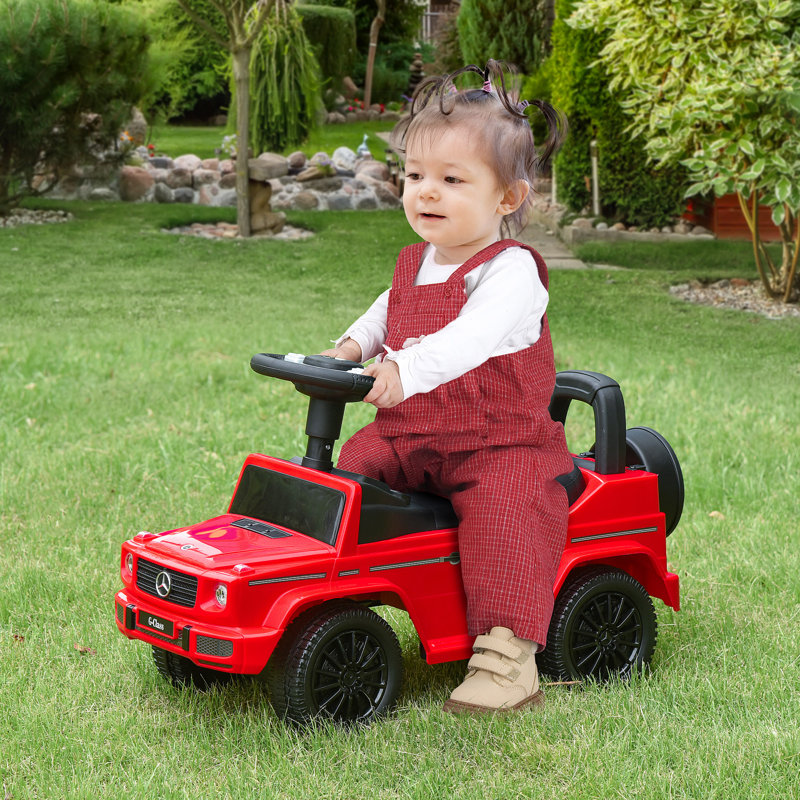Gwin Isabelle & Max Push/Pull Ride On, Red