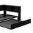 Full Size Metal Daybed With Trundle,Storage Cabinets And USB Ports-976858808