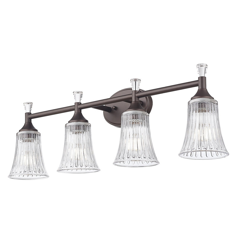 Benbrook 4 - Light Dimmable Vanity Light, Oil Rubbed Bronze