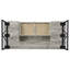 Bureau d'écriture à 4 tiroirs Grey Driftwood