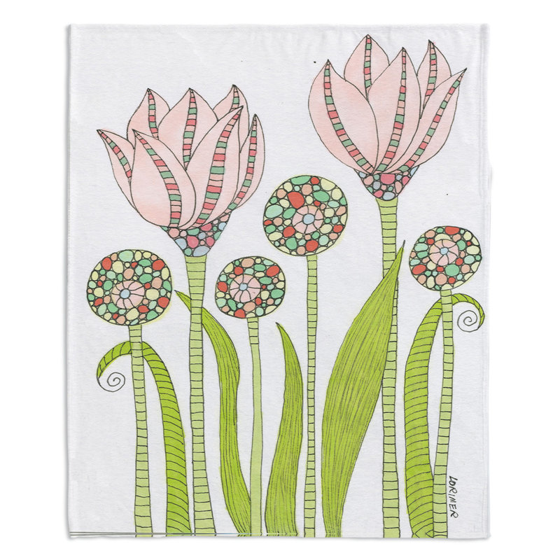  Jeté de printemps, l 51 po x L 60 po