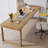 Light brown Rectangular Solid Wood desk-564449172