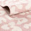Tapis intérieur / extérieur en polypropylène tissé à la machine rose / beige-566948801