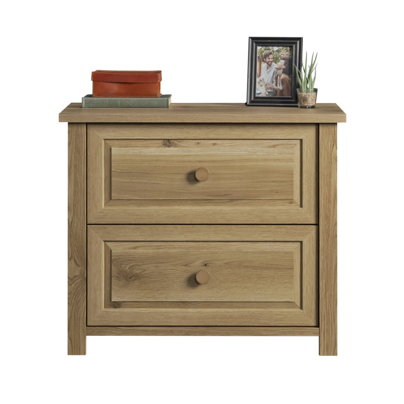 Lateral File, White Oak Finish