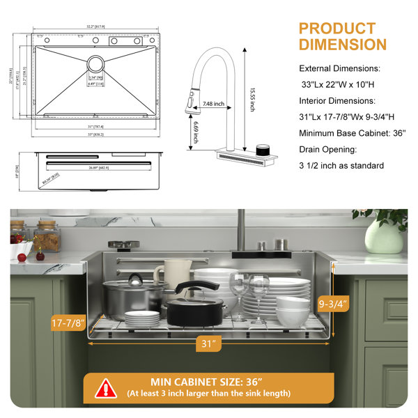 Dimensions du produit
