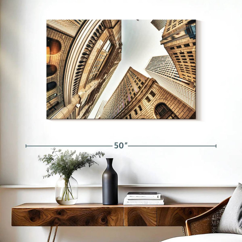 Lilie New Orleans City Buildings, 26" H x 39" W