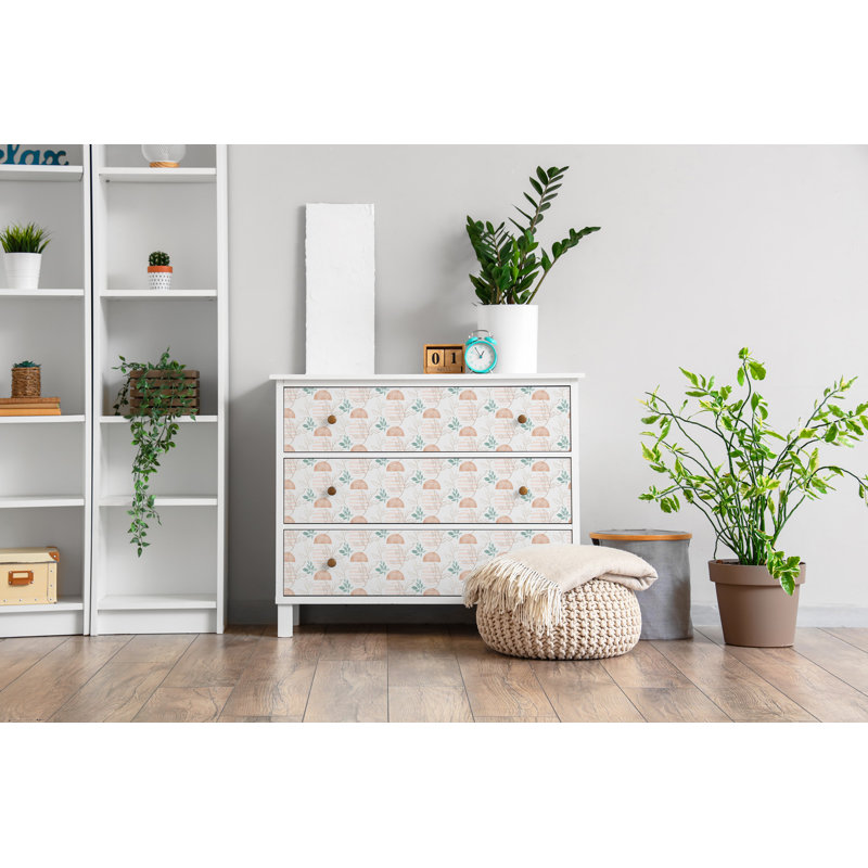 Anelyse 100 cm x 50 cm Matte Peel & Stick Wallpaper Roll