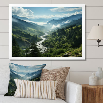 États-Unis, Great Smoky Mountains Landscape I - États-Unis, art mural encadré