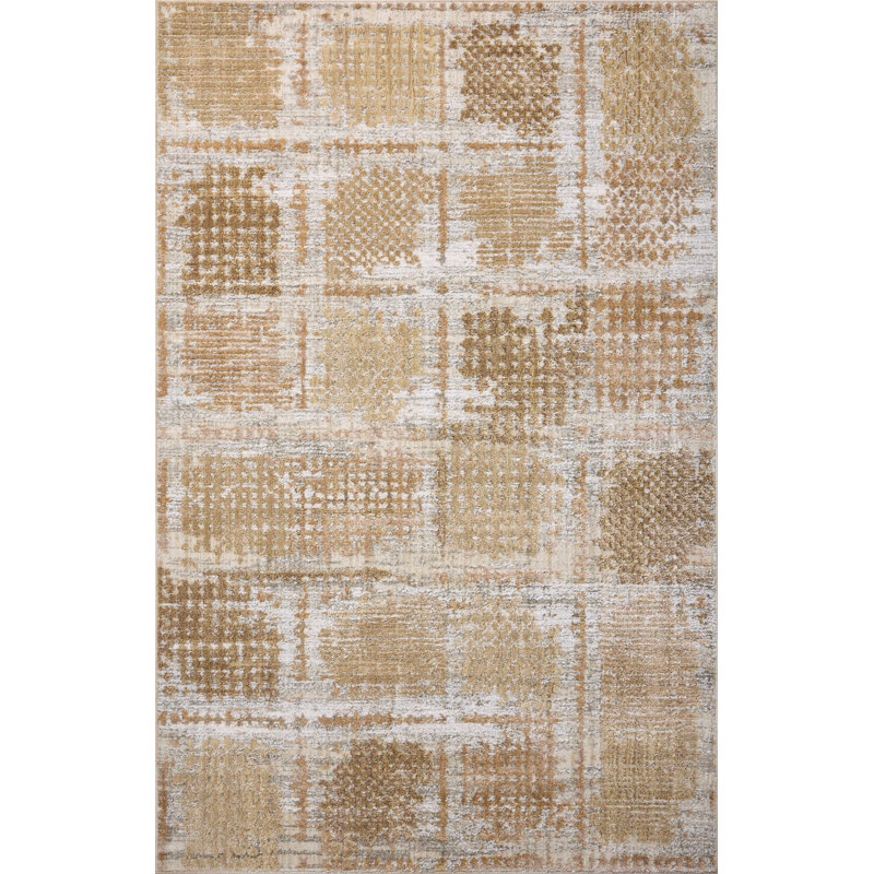 Manoliu Adobe / Dove Area Rug, Rectangle 2'6" x 4'