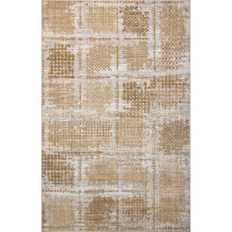 Manoliu Adobe / Dove Area Rug, Rectangle 6'3" x 9'2"