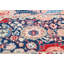 Tapis oriental bleu foncé moderne unique 5X7 One-of-a-Kind