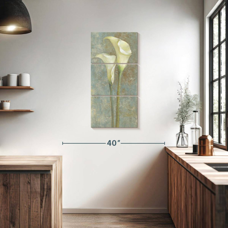 Calla Lily II , 38" H x 18" W