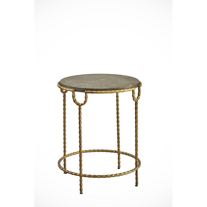 Wym Stone Top End Table