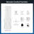 Smart Toilet Bidet Dual-Flush, Foot Sensor Flush,Blackout Flush,Elongated Bidet Toilet