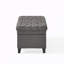 Banc de rangement rembourré en polyester Twania-203486499