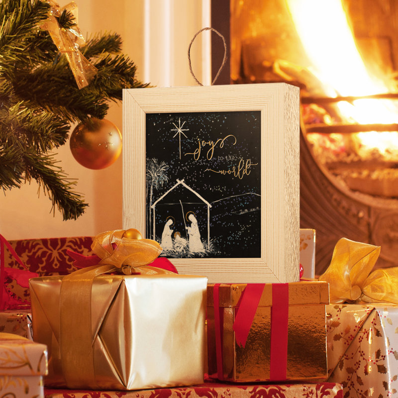Ornement photo «Joy to the world»