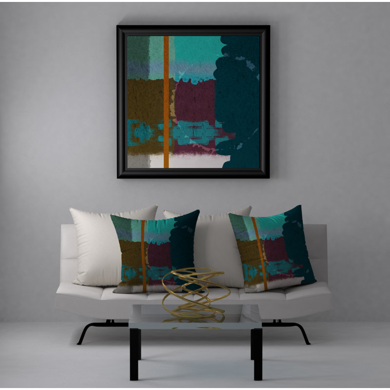 Reversible Throw Pillow, 18" x 18"