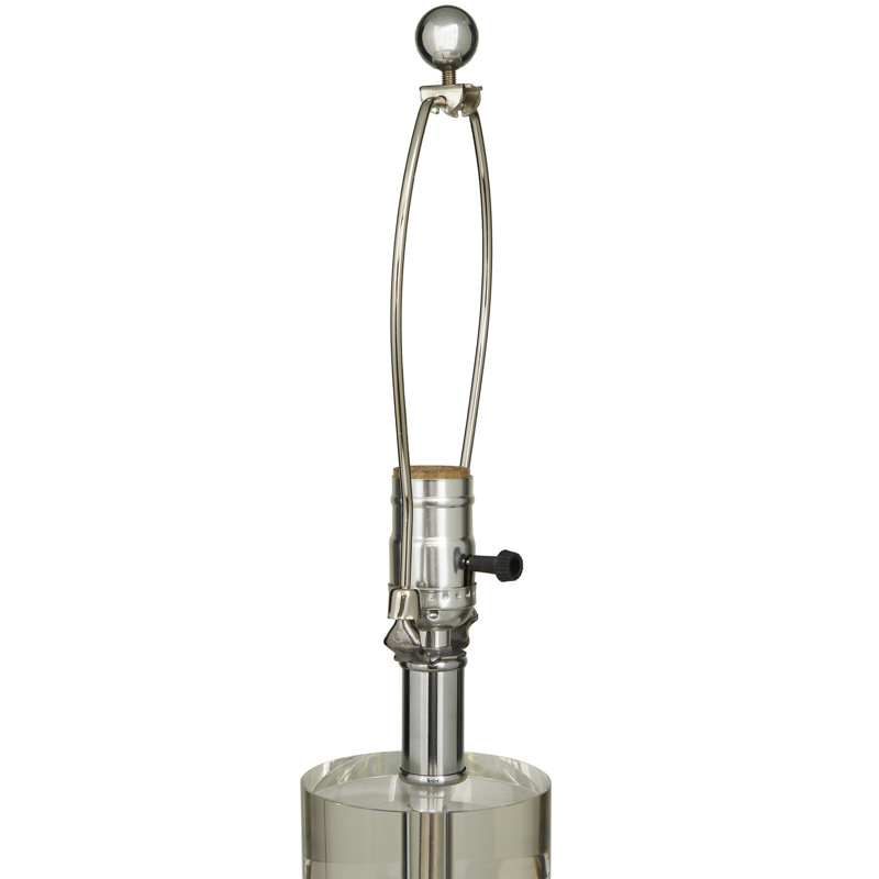 Lampe de table 29 po Crete, Blanc