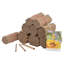 Solid Wood Bumblebee House