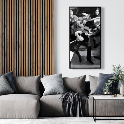 Symphony Orchestra Performing Print On Canvas