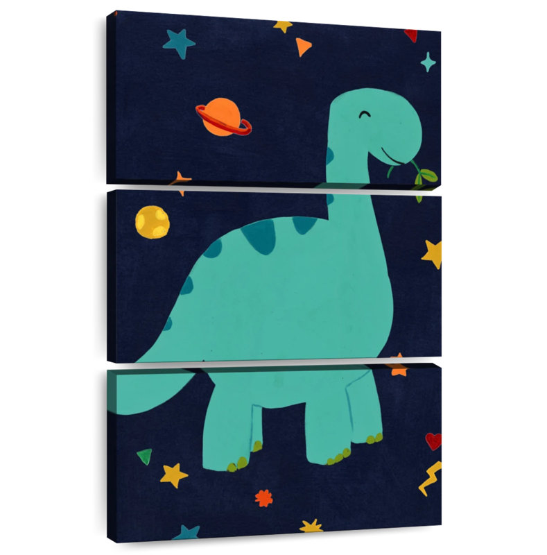 Ashelle Starry Dinos IV, 57" H x 36" W