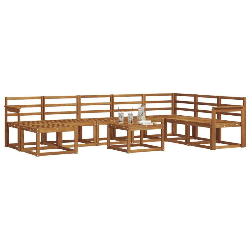 306cm Wide Patio Sectional Set