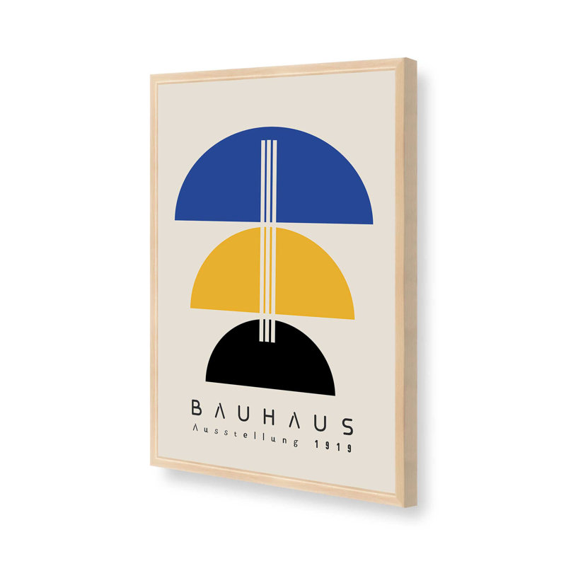 «Balancing Bauhaus», reproduction, H 15 po x l 12 po, Érable brut