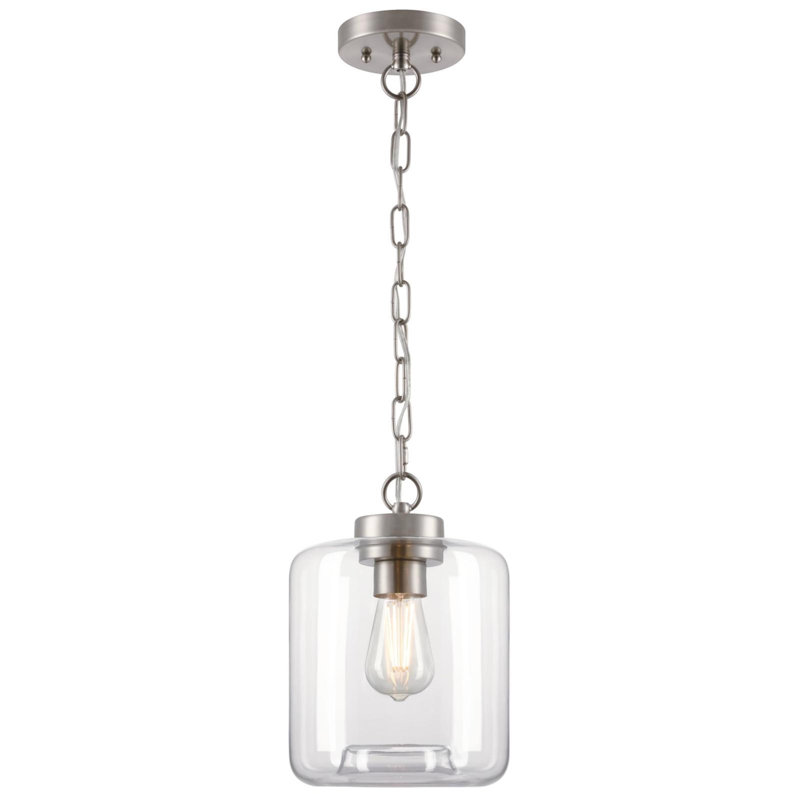 Floral 1 - Light Jar Pendant