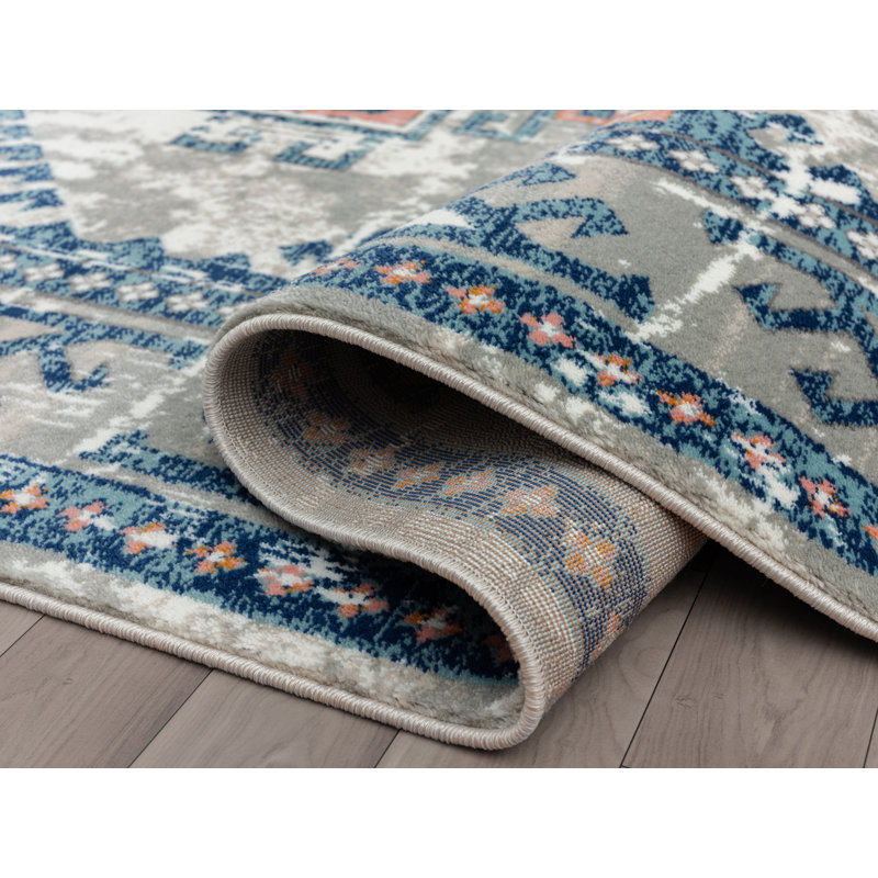 Gardette Moroccan Indoor Rug, Rectangle 6' x 9'