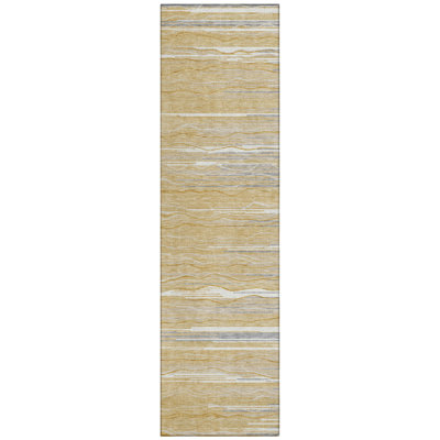  Machine Washable Indoor/Outdoor Chantille ACN996 Paprika Area Rug