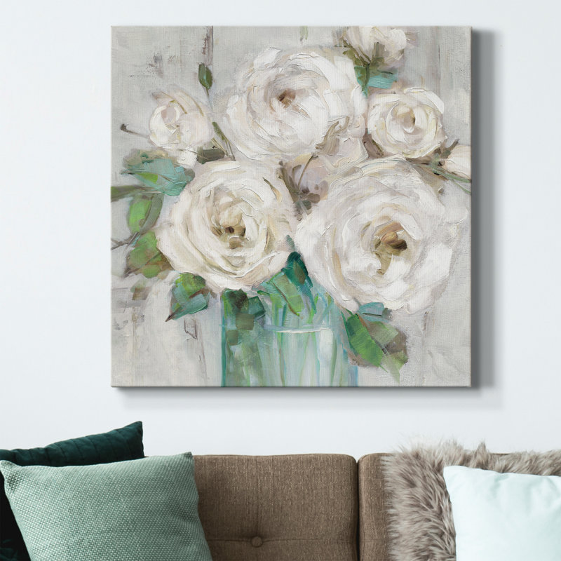 " Cottage Whites ", 40" H x 40" W x 1" D
