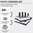 14 Piece Outdoor Sectional Cushions, 4"water-resistant Outdoor Sofa Cushions Replacement-559537266